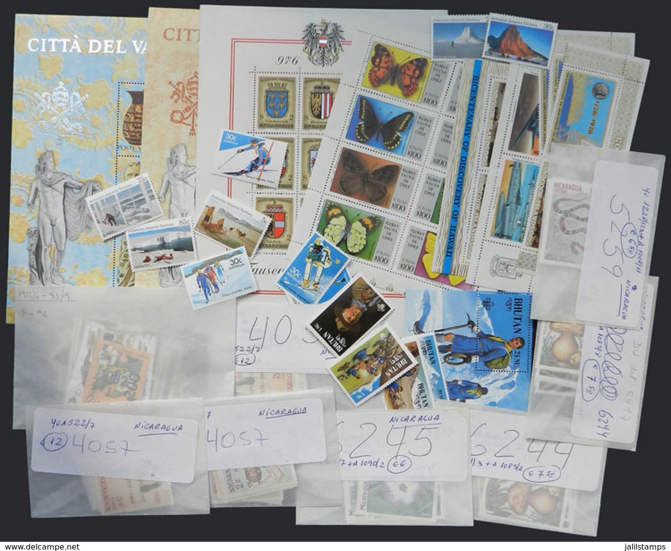 WORLDWIDE: Lot Of Sets And High Values, Most MNH And Very Thematic, Very Fine General Quality. Yvert Catalog Value Euros - Other & Unclassified