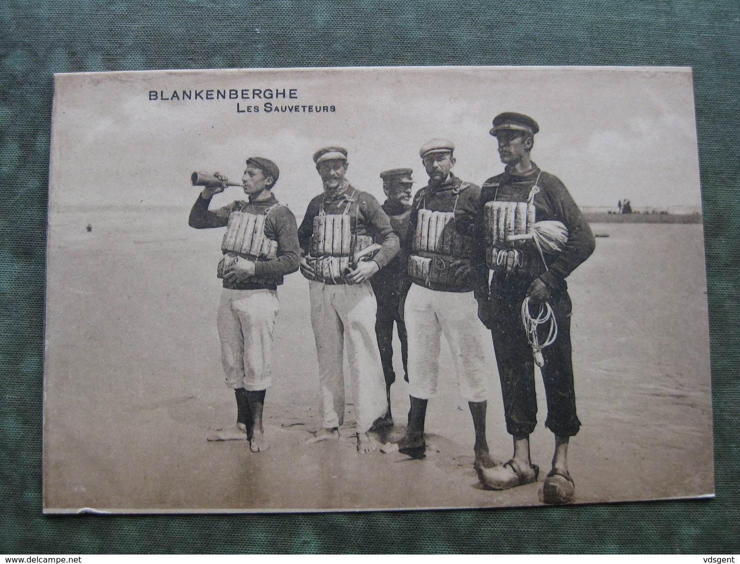 BLANKENBERGE - LES SAUVETEURS ( Scan Recto/verso ) - Blankenberge