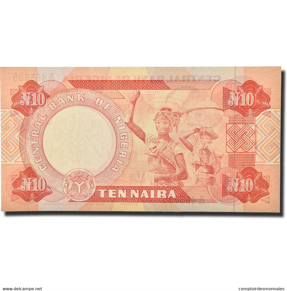 Billet, Nigéria, 10 Naira, 1984, KM:25c, NEUF - Nigeria