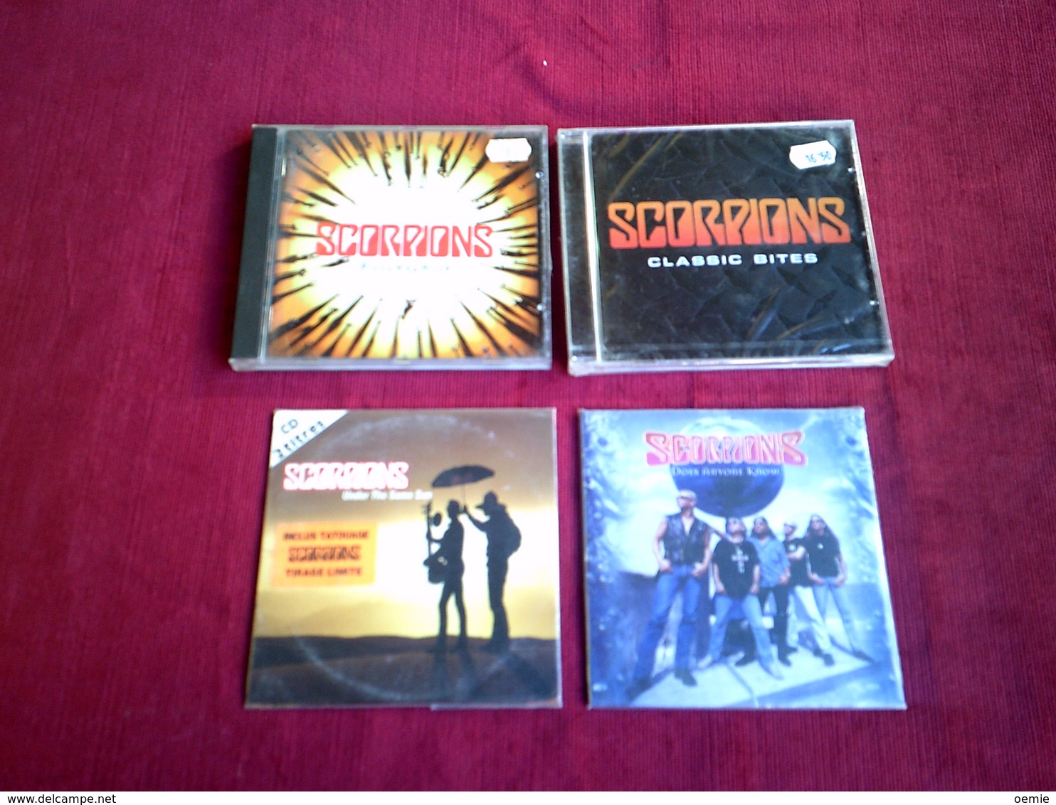 SCORPIONS °  COLLECTION DE 4 CD - Collections Complètes