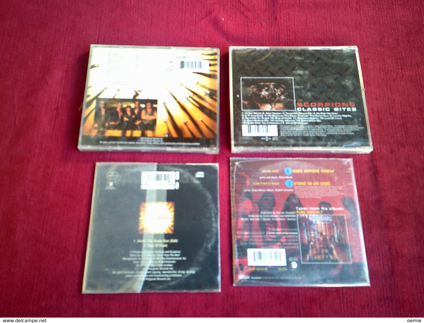 SCORPIONS °  COLLECTION DE 4 CD - Collections Complètes