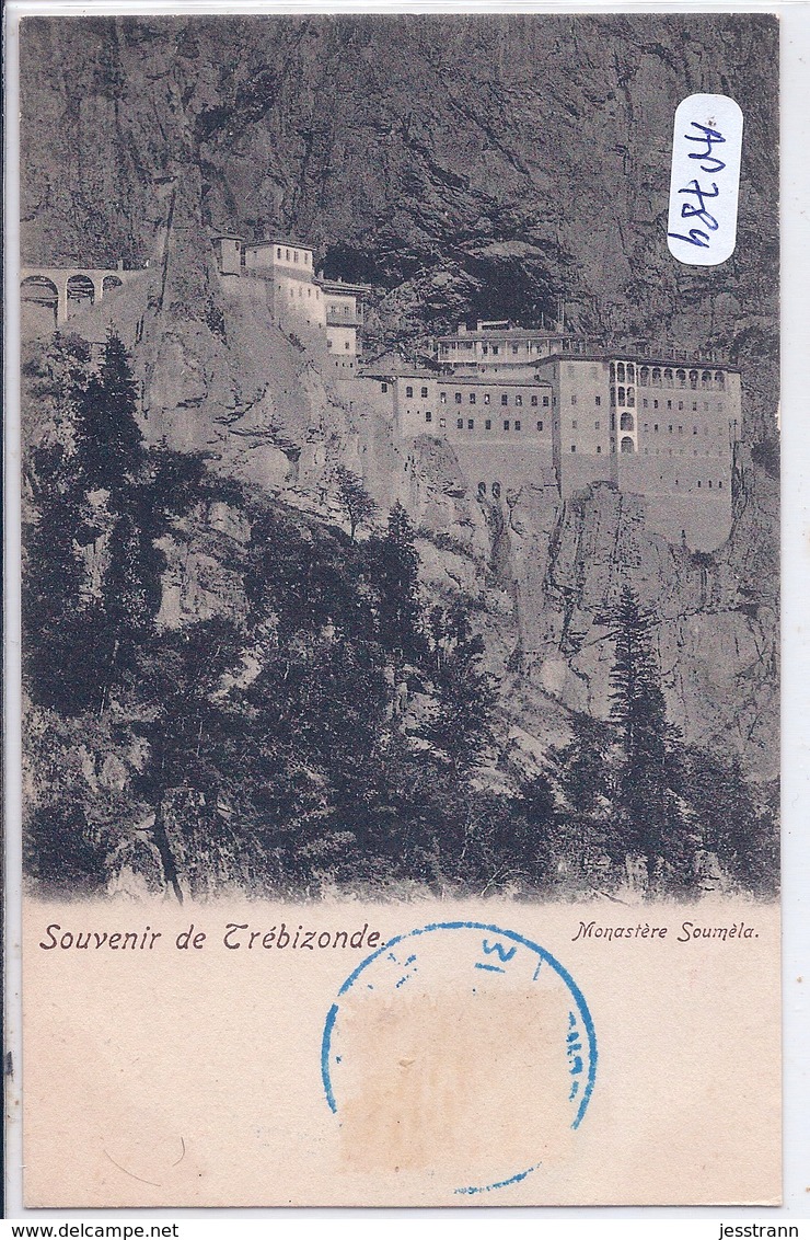 TREBIZONDE- SOUVENIR DE TREBIZONDE- MONASTERE SOUMELA - Türkei