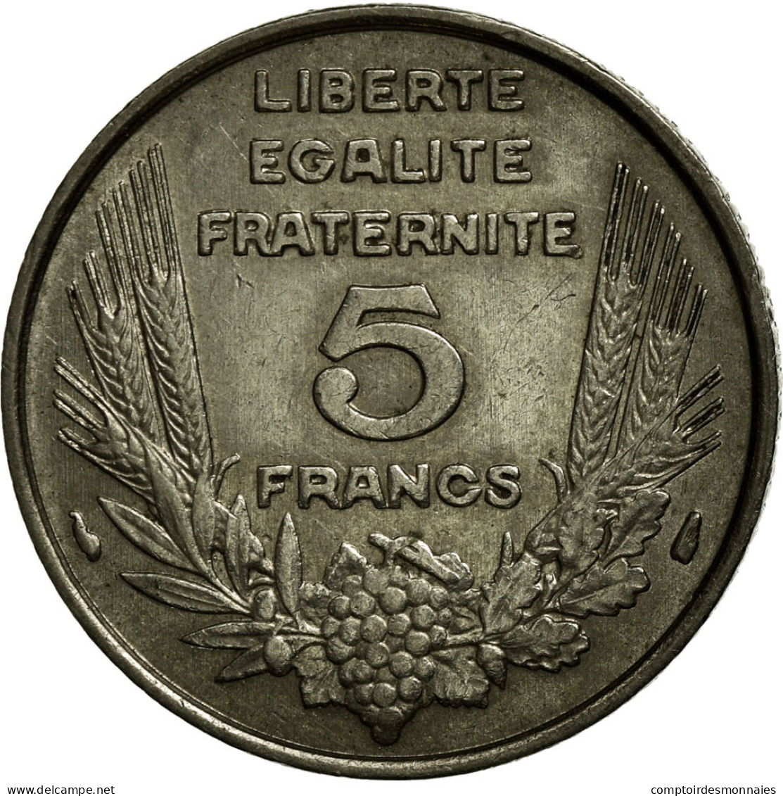 Monnaie, France, Bazor, 5 Francs, 1933, Paris, TTB, Nickel, Gadoury:753, KM:887 - J. 5 Francs