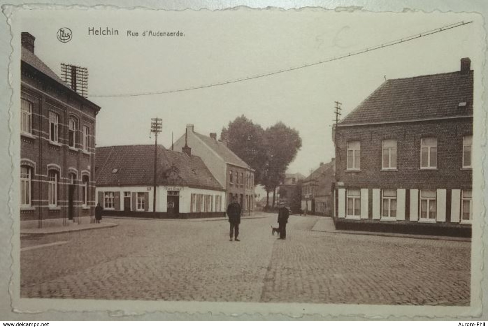 Helchin - Rue D'Audenaerde (Avec Gendarme??) - Spiere-Helkijn