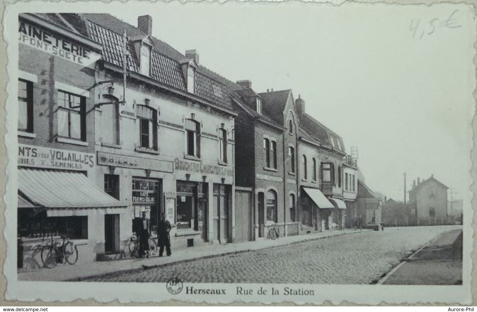 Herseaux Rue De La Station (Boucherie - Charcuterie – Bières – Café - Semences) - Mouscron - Moeskroen