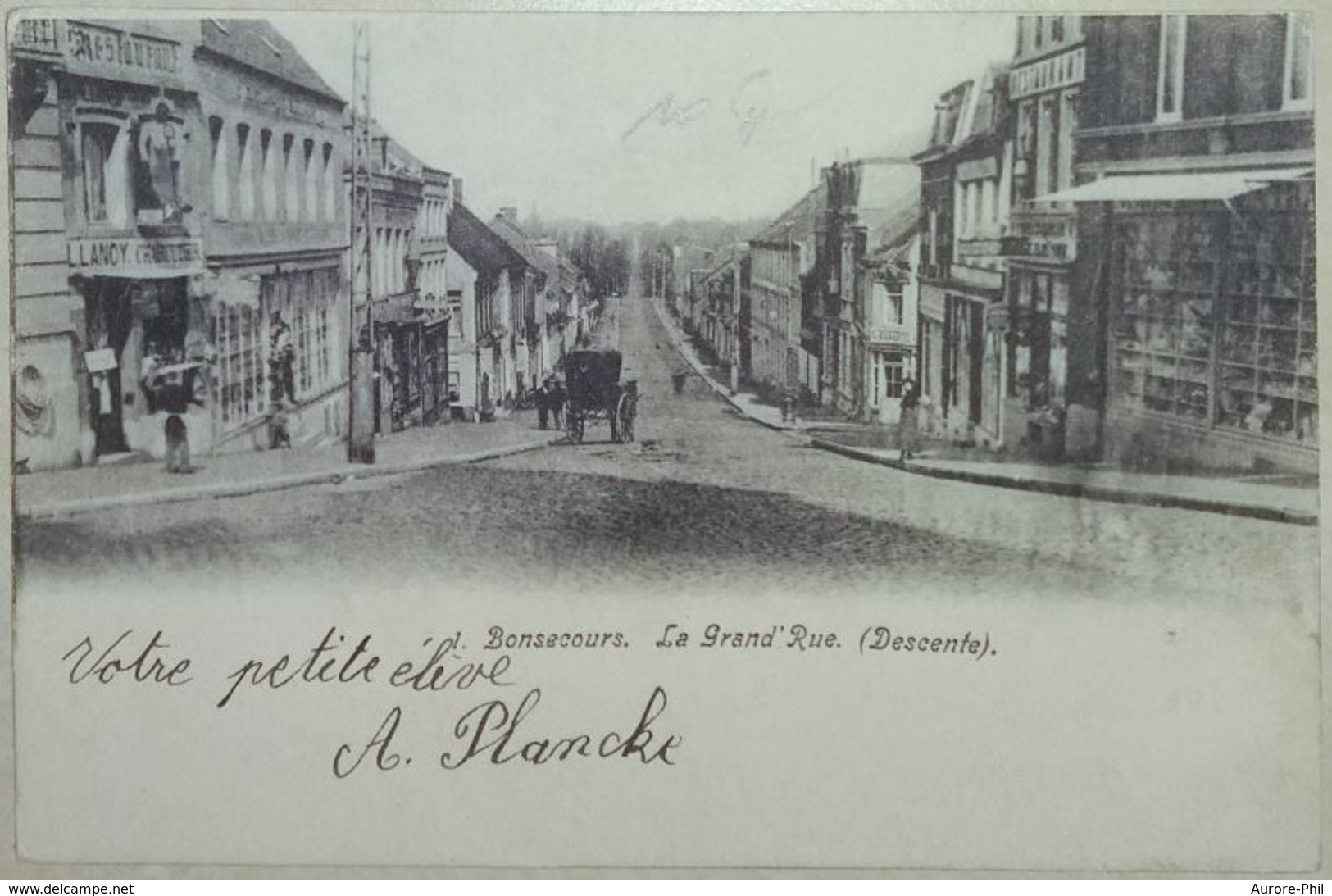 Bonsecours &ndash; La Grand'Rue Avec Attelage - Péruwelz