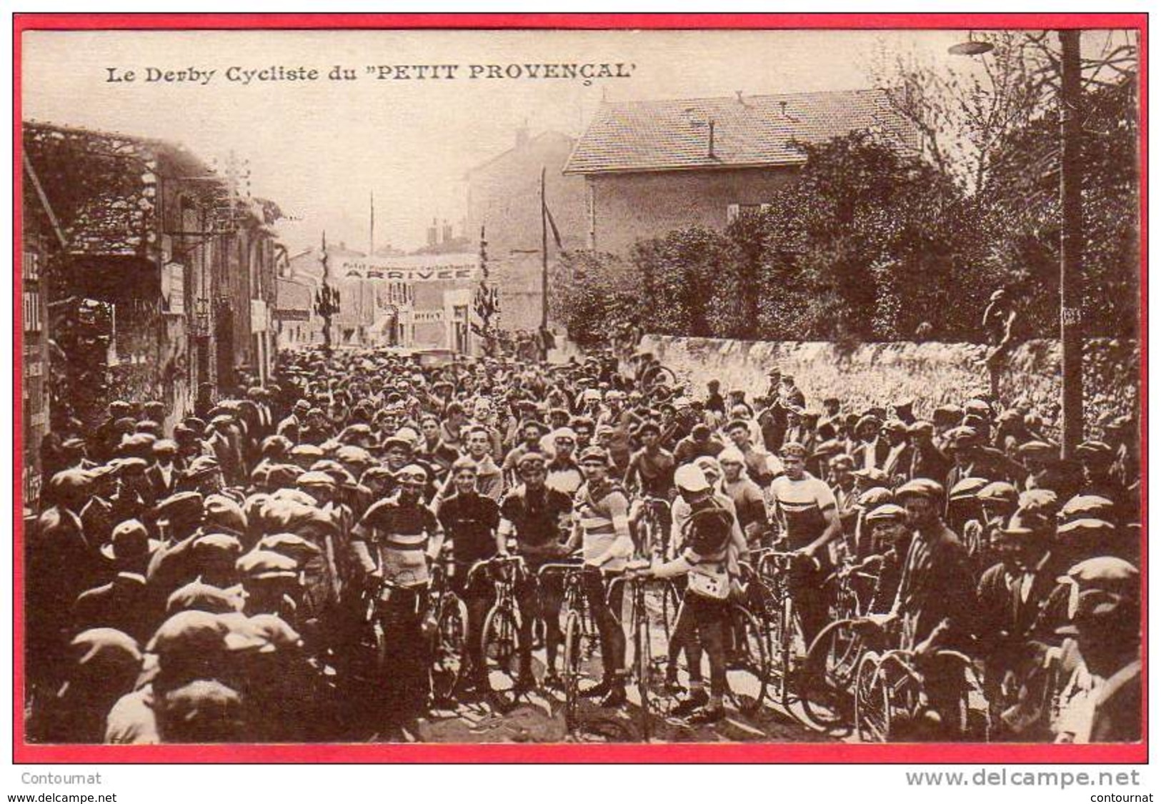 CPA 13 MARSEILLE ? Le Derby Cycliste Du " PETIT PROVENCAL " ( Quotidien Marseillais - Vélo Cyclisme ) - Cyclisme