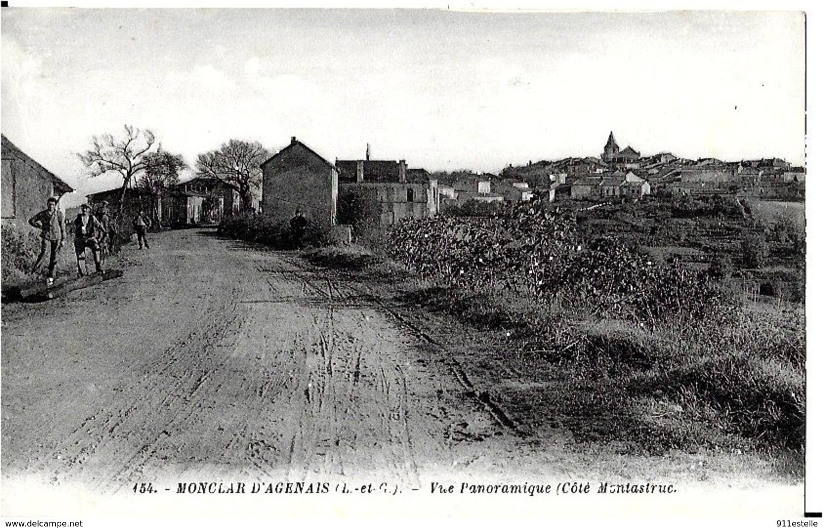 47 MONCLAR  D' AGENAIS   -  VUE PANORAMIQUE , ( Coté Montastruc ) - Autres & Non Classés