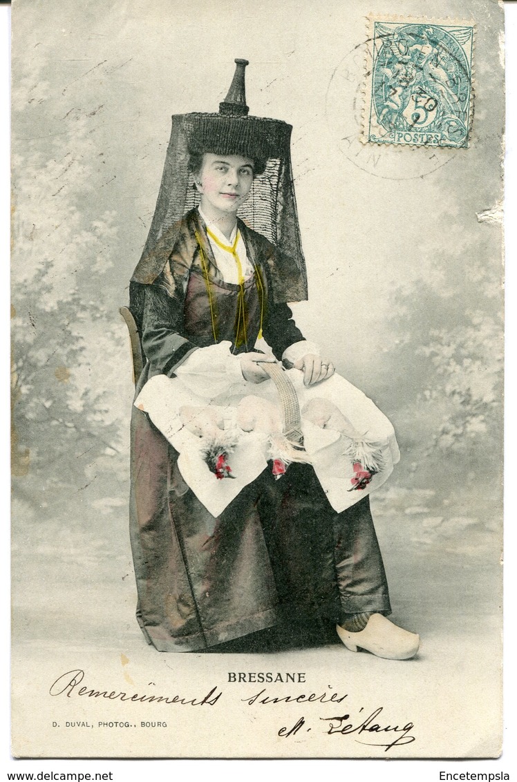 CPA - Carte Postale - Folklore - Bressane - Costume - 1905 (M8030) - Costumes