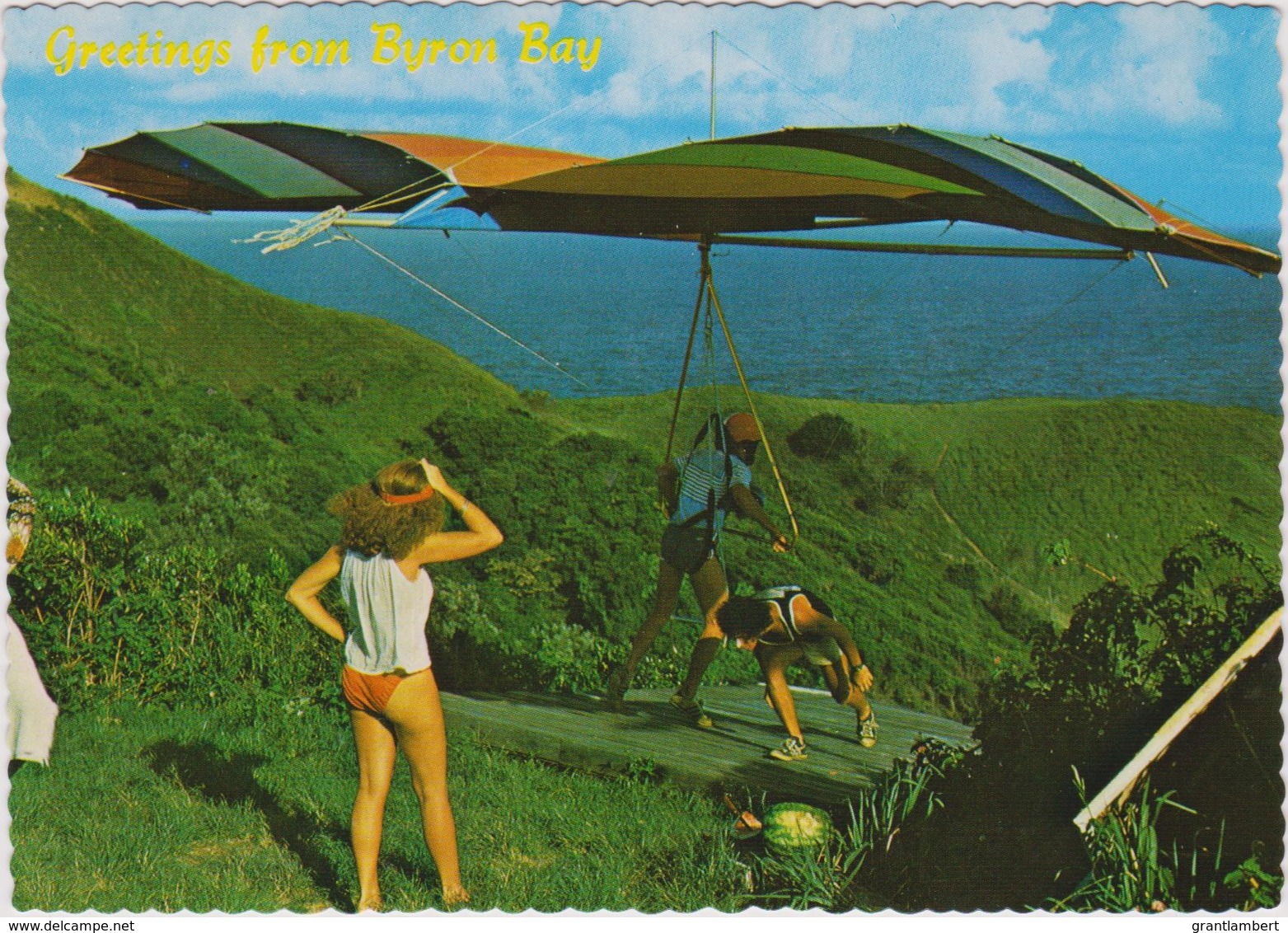 Hang Glider Taking Off, Byron Bay, New South Wales - Unused - Other & Unclassified