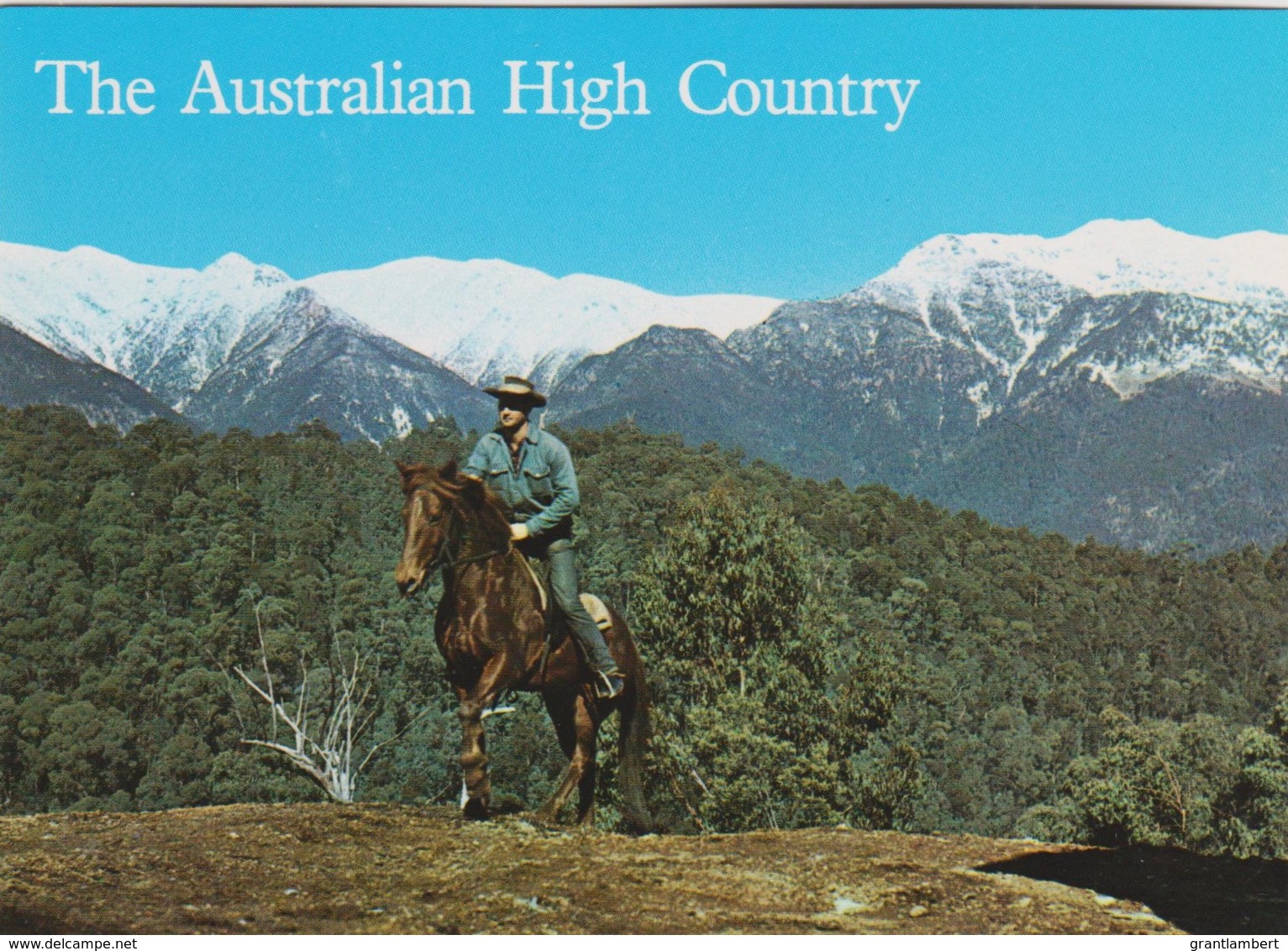 High Country Horseman, Snowy Mountains, New South Wales - Unused - Other & Unclassified