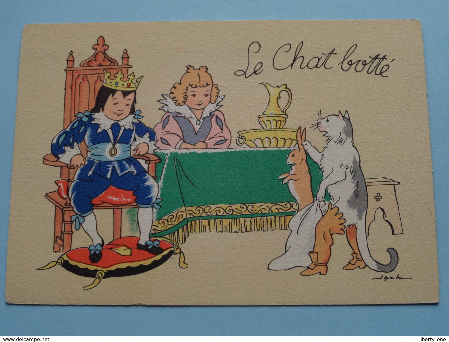 Le Chat Botté ( Jack > BD 1489 I > Imp. France ) Anno 19?? ( Voir Photo ) ! - Contes, Fables & Légendes