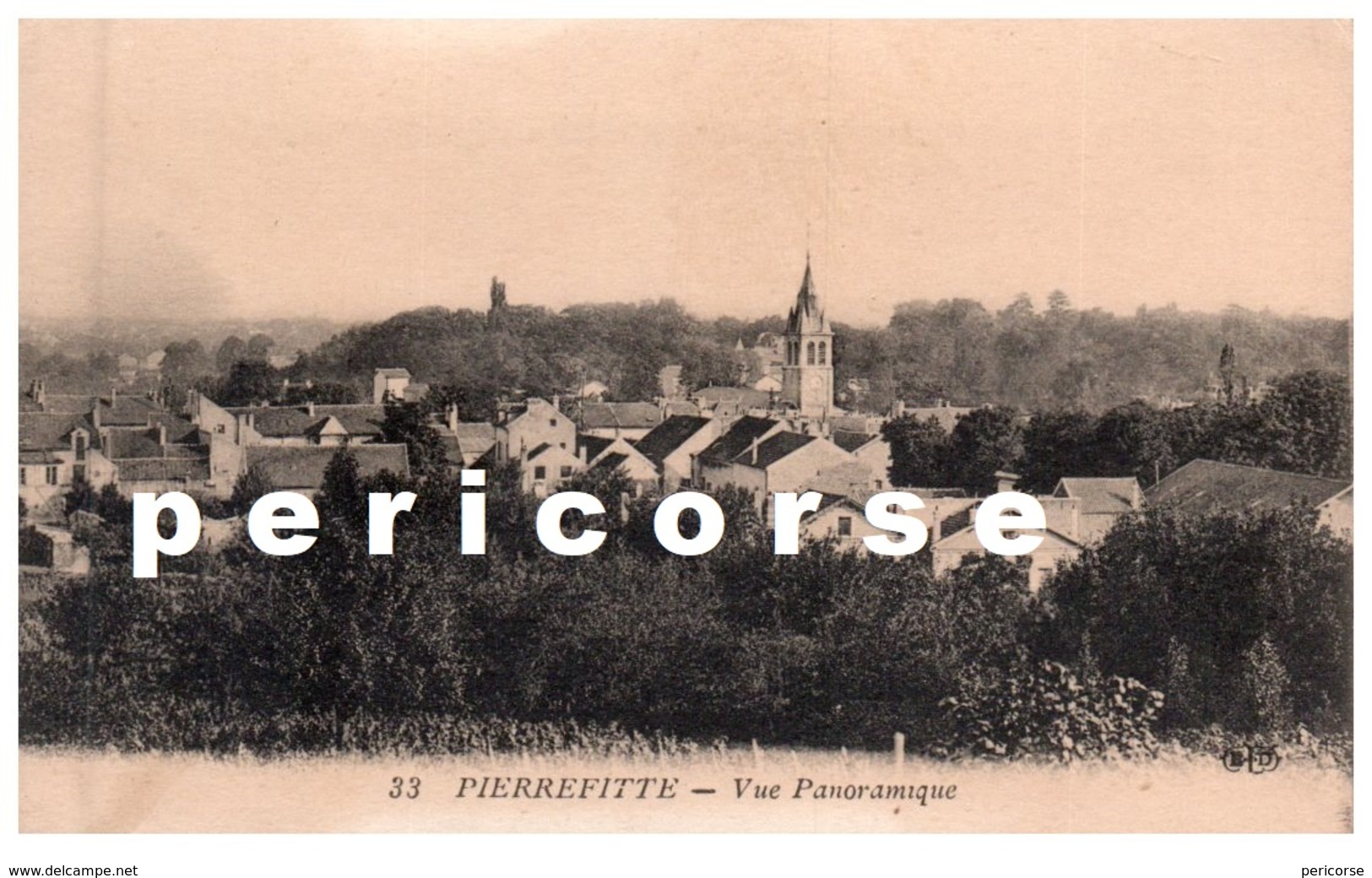 93  Pierrefitte   Vue Panoramique - Pierrefitte Sur Seine