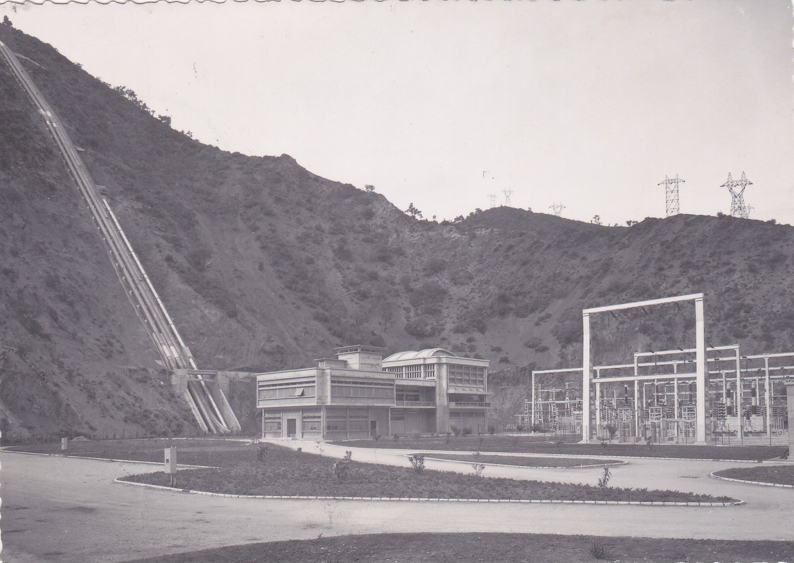 CP  Algérie - Electricité Et Gaz - Usine De Darguinah - Inauguration 27 JUIN 1954. - Autres & Non Classés