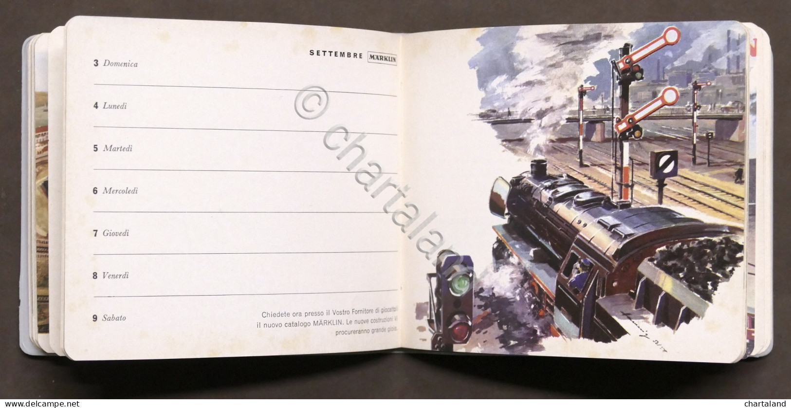 Modellismo Ferroviario - Agenda Calendario Marklin 1961 - RARO - Non Classificati