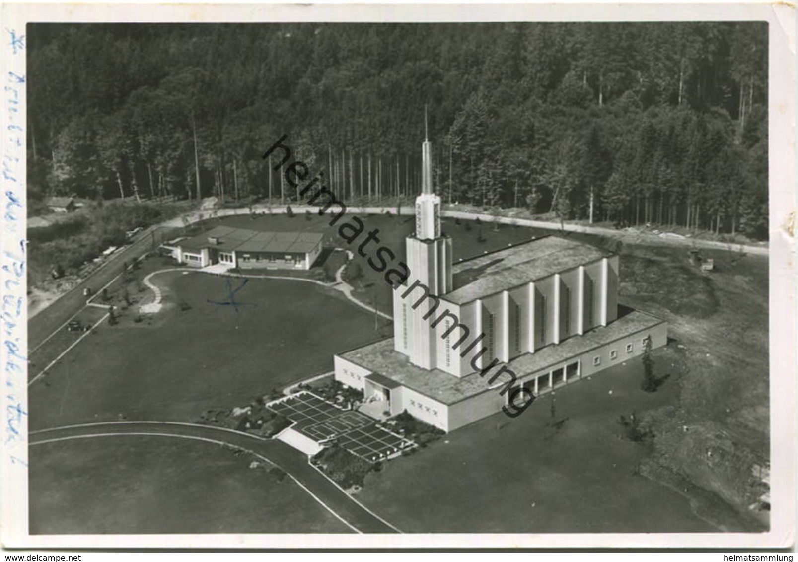 Münchenbuchsee - Schweizer Mormonentempel Der Kirche Jesu Christi Der Heiligen Der Letzten Tage - Luftaufnahme - Foto-AK - Münchenbuchsee