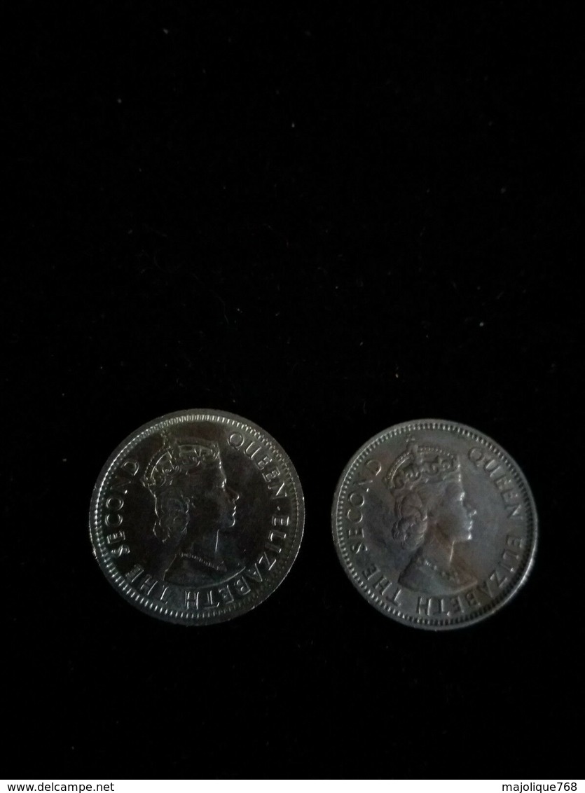 Lot De 2 Pièces Du Niger De 5 Shilling 1 De 1959 En TTB Et 1 De 1962 En SUP - - Niger