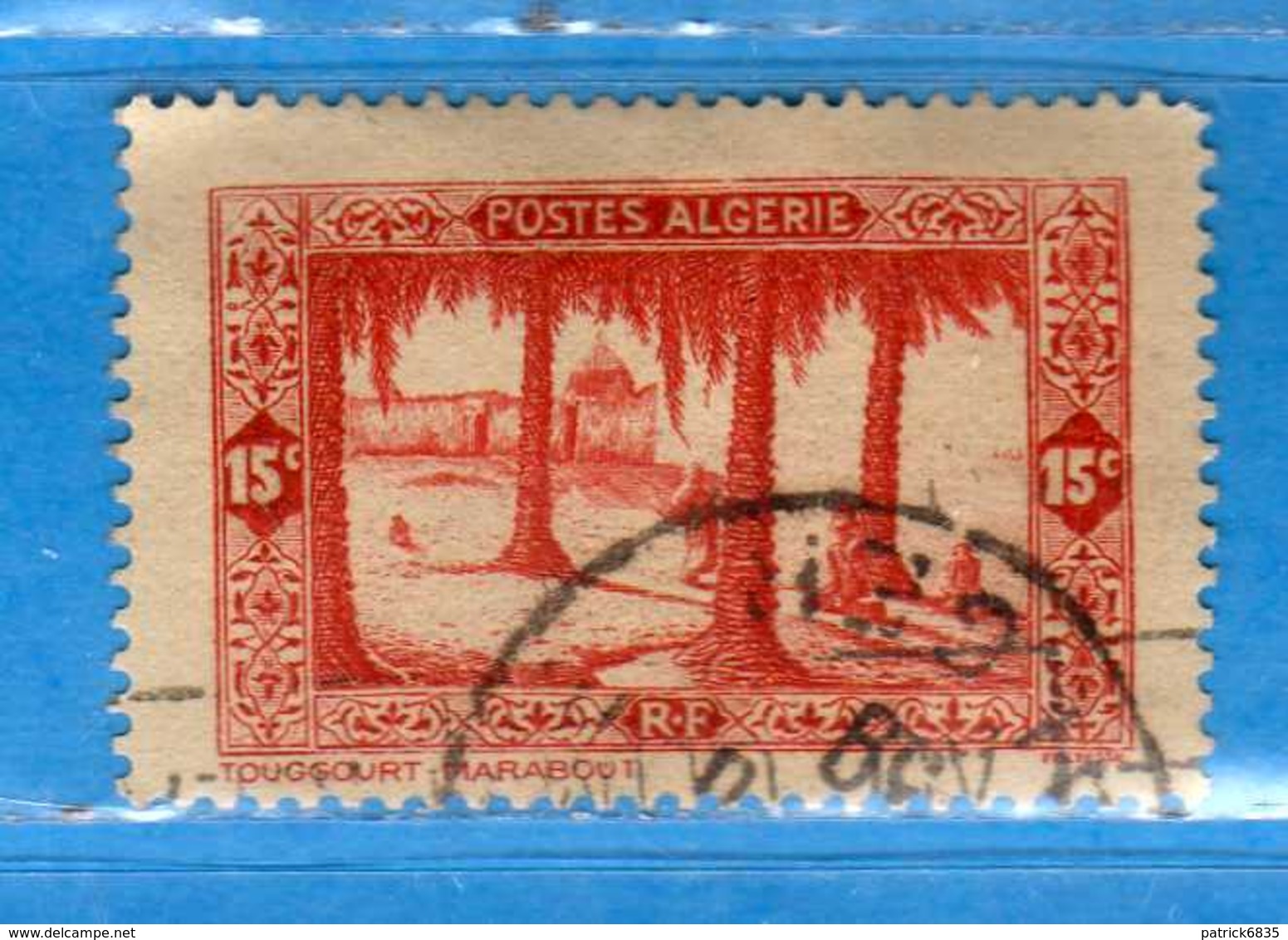 (Us3) ALGERIA - ALGERIE °- 1936-37 - Yvert. N° 106. Oblitéré .  Vedi Descrizione - Usati