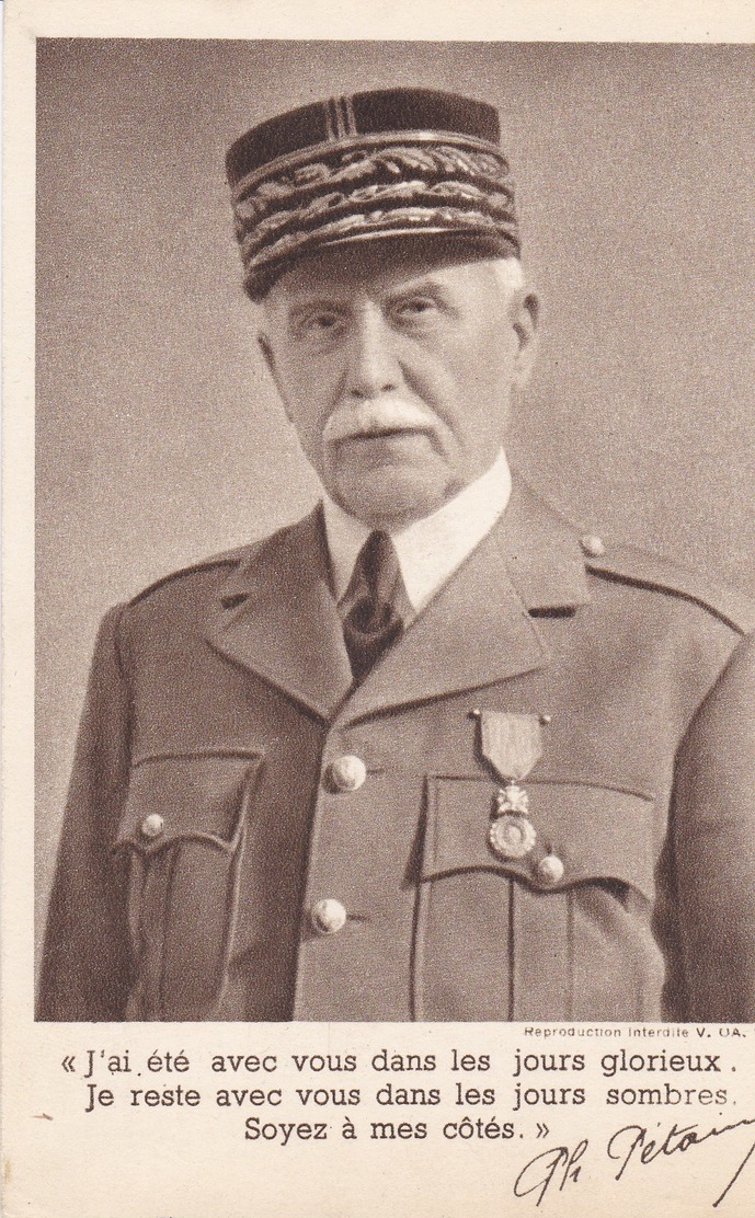 3 Cartes Differentes PHILIPPE PETAIN,pétinisme - Politische Und Militärische Männer