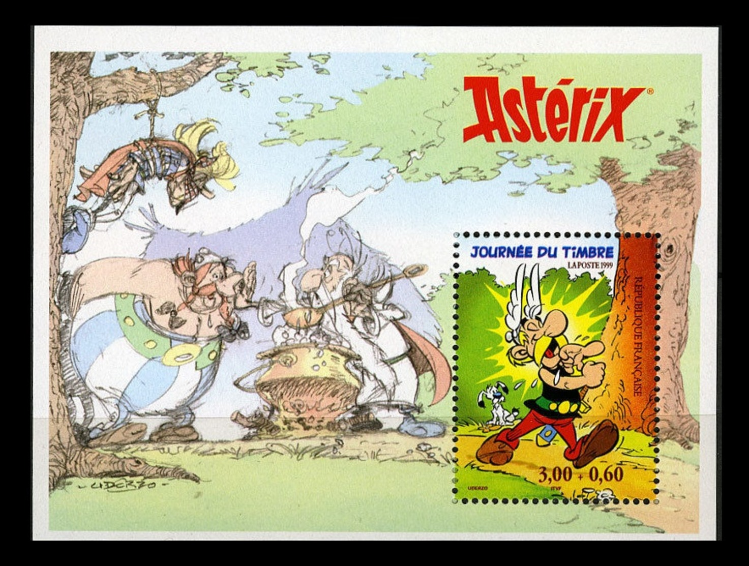 FRANCE 1999 NEUF** Bloc Feuillet  N° BF22 ASTERIX - Souvenir Blocks & Sheetlets