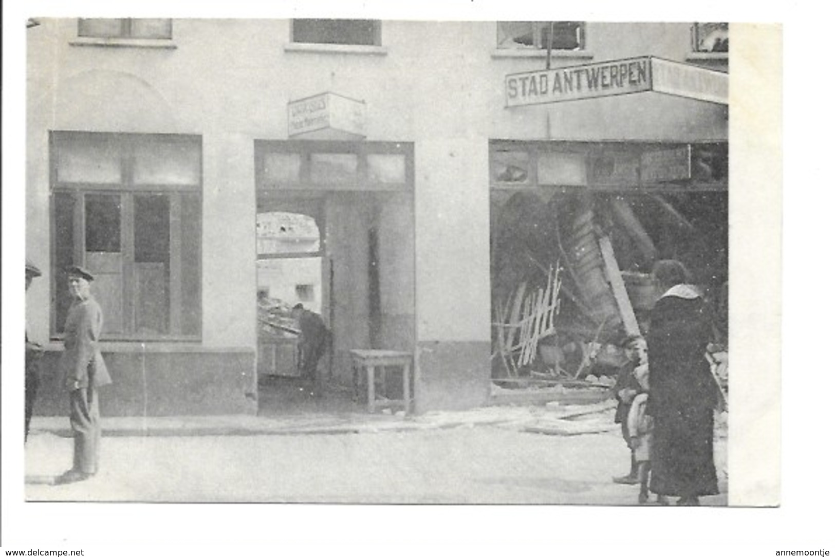 Oostende - Rue Saint-Paul, Le 16 Mai 1918 Effet D'un Obus. - Oostende