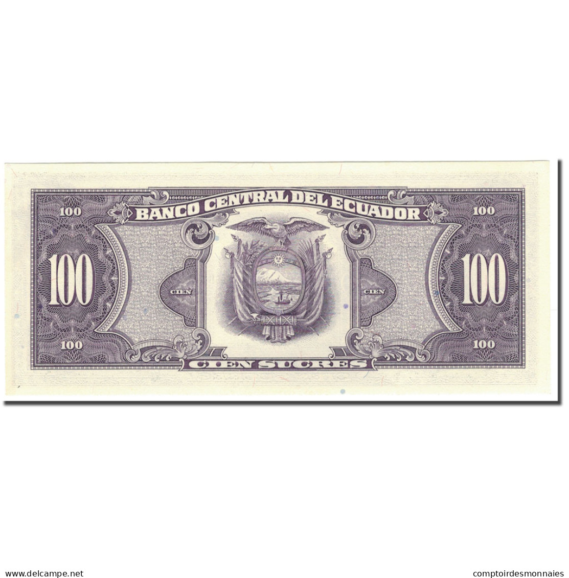 Billet, Équateur, 100 Sucres, 1990-04-20, KM:123, SUP - Equateur