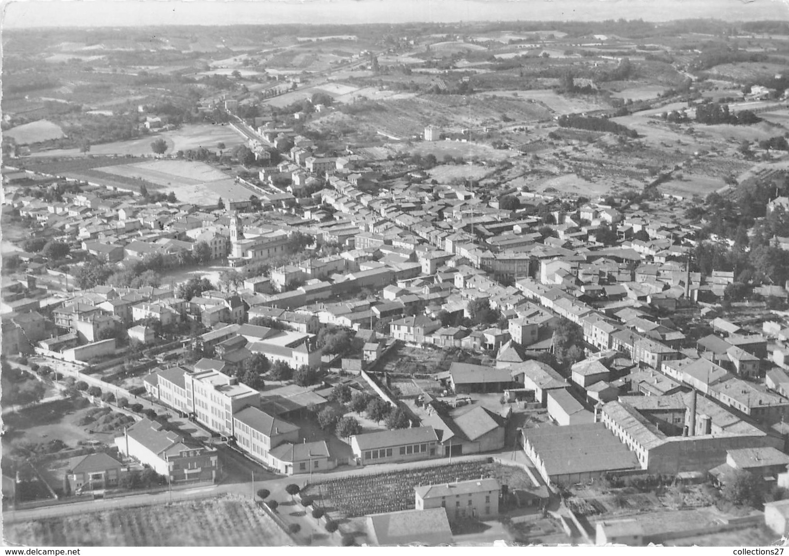 38-ROUSSILLON- LE PEAGE- VUE AERIENNE - Roussillon