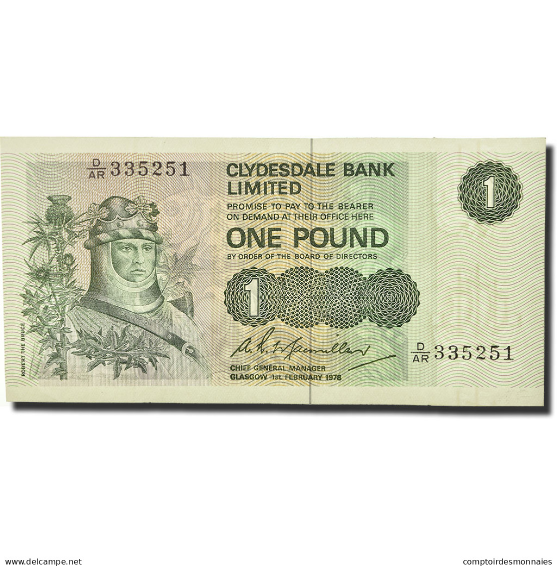 Billet, Scotland, 1 Pound, 1978, 1978-02-01, KM:111c, SUP+ - 1 Pound