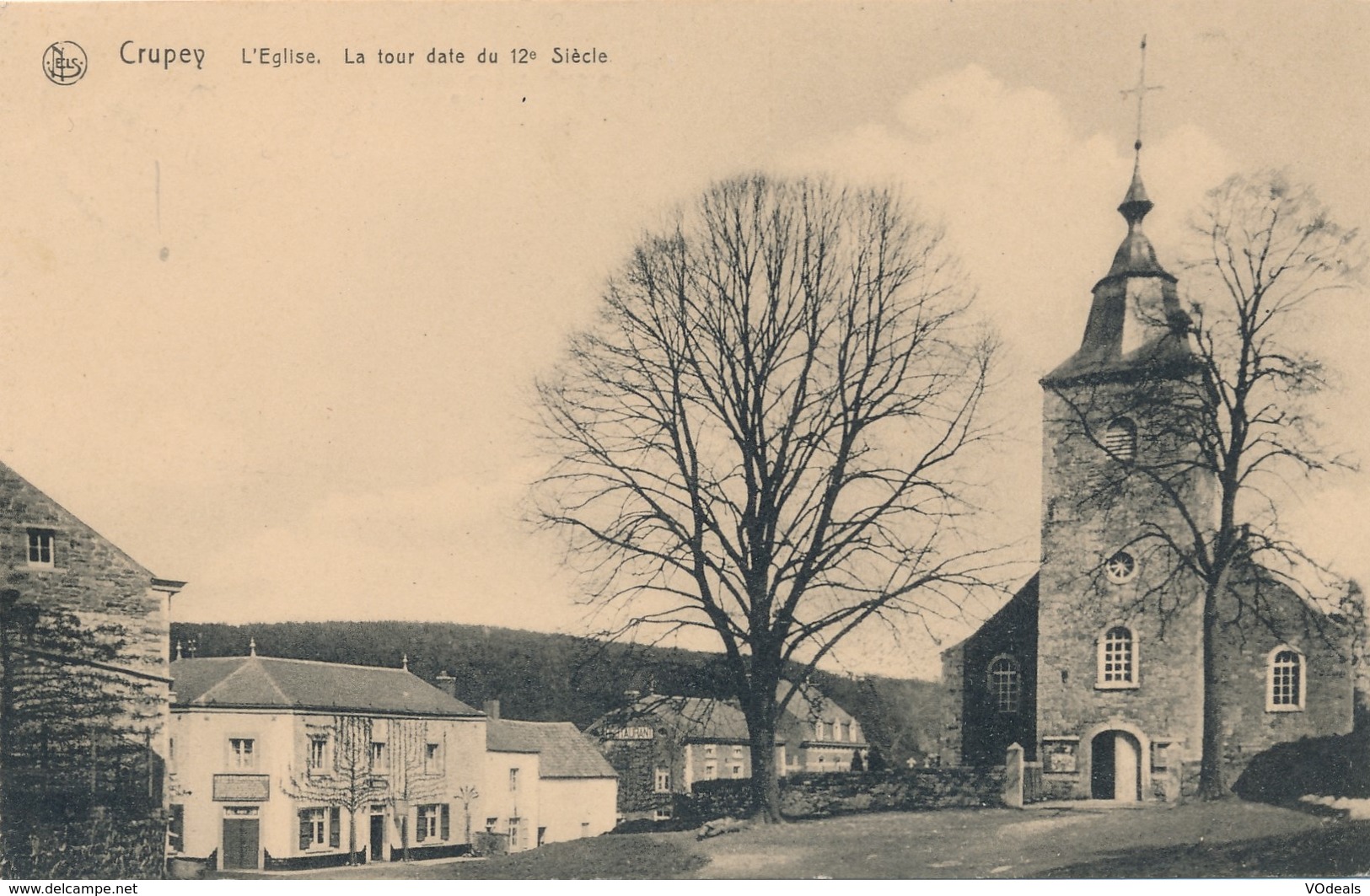 CPA - Belgique - Crupey - L'Eglise - La Tour - Assesse