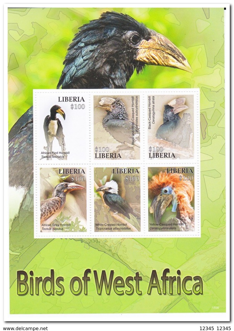 Liberia 2015, Postfris MNH, Birds - Liberia