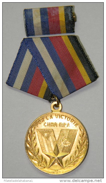 *O344 CUBA MILITAR MEDAL. RPA ANGOLA WAR. - Other & Unclassified