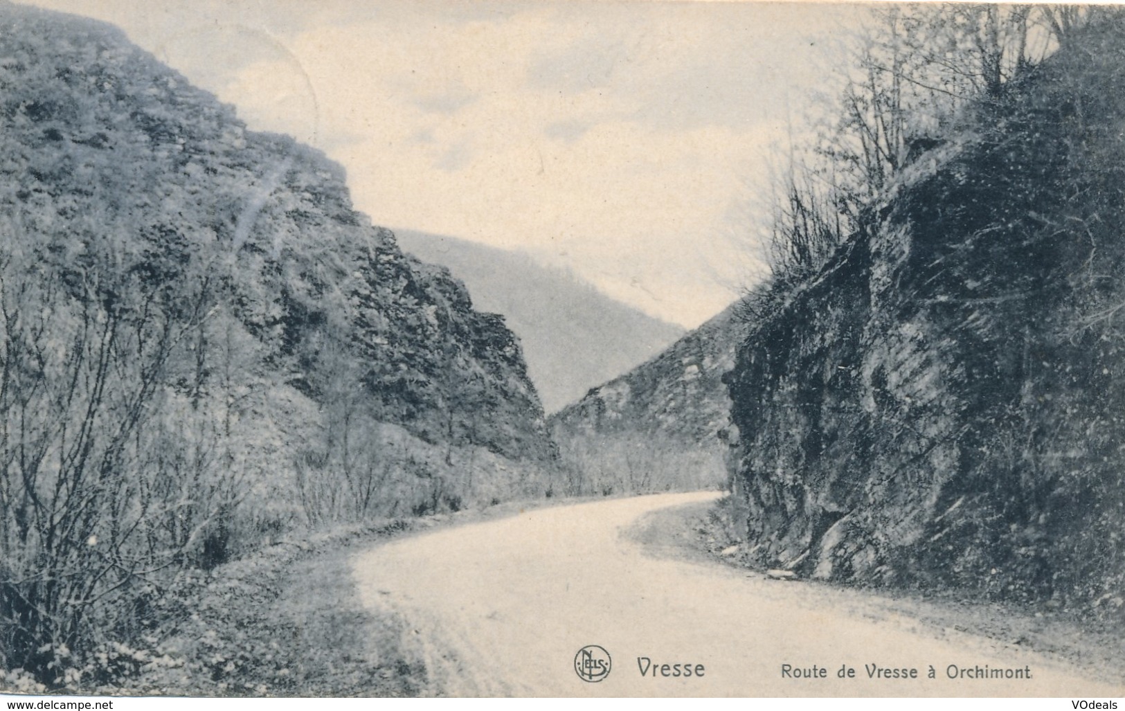 CPA - Belgique - Vresse - Route De Vresse à Orchimont - Vresse-sur-Semois