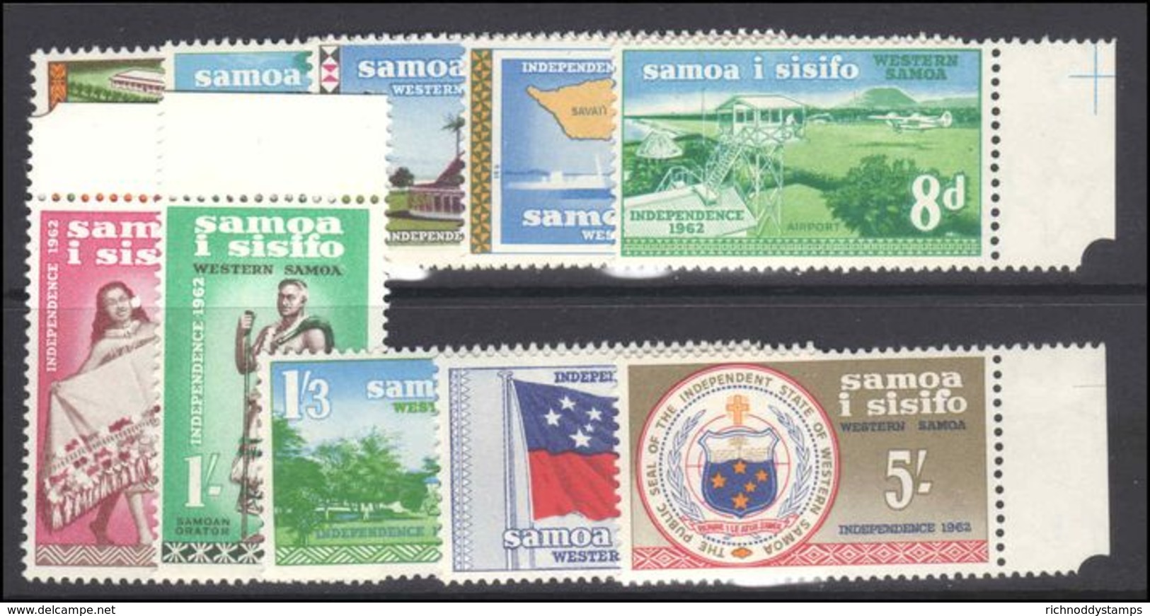 Samoa 1962 Independence Set Unmounted Mint. - Samoa