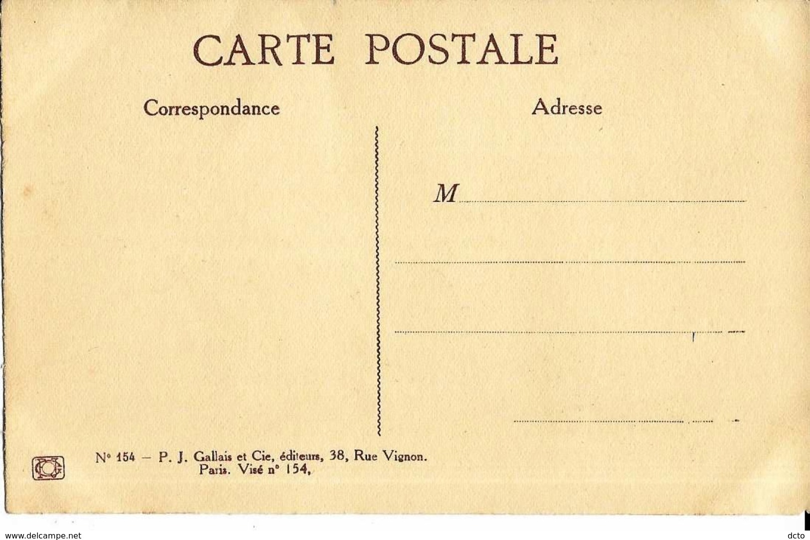 "La France Aujourd'hui Veut La Guerre"  Galléni L'AUTRE TRANCHEE Signe Abel Faivre Gallais Et Cie N°154 - Faivre