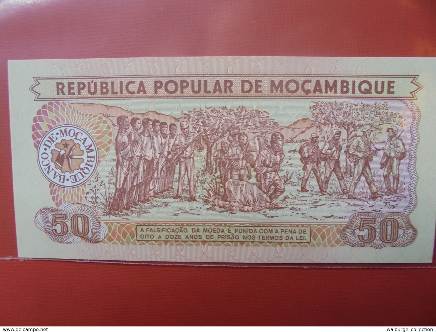 MOZAMBIQUE 50 METICAIS 1986 PEU CIRCULER/NEUF - Mozambique