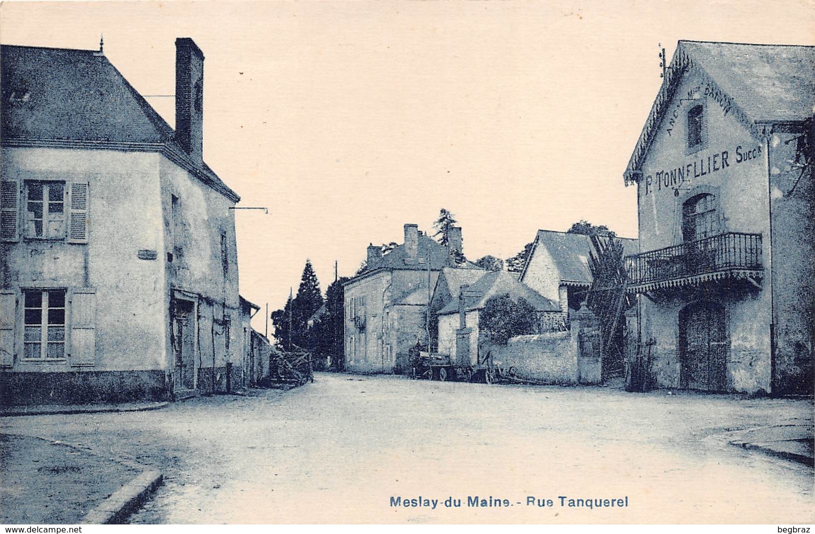 MESLAY DU MAINE     RUE TANQUEREL - Meslay Du Maine