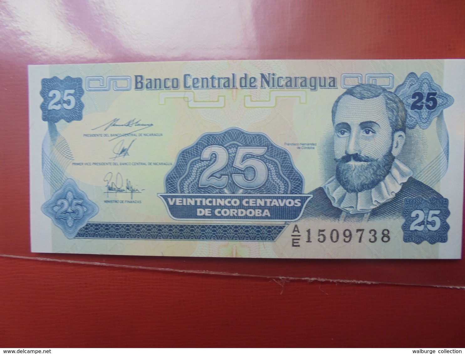 NICARAGUA 25 CENTAVOS 1991 PEU CIRCULER/NEUF - Nicaragua