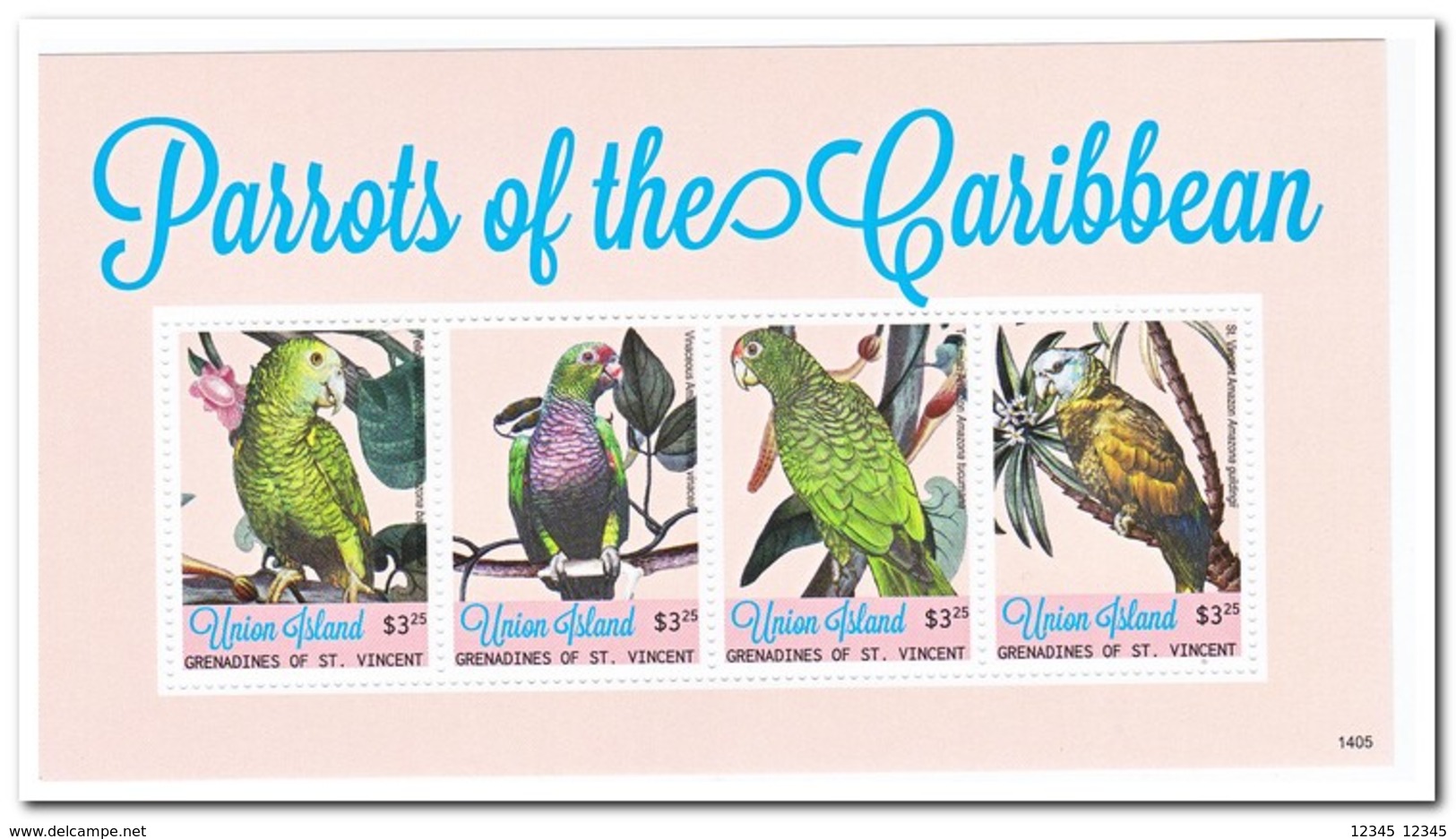 Union Island 2014, Postfris MNH, Birds - St.-Vincent En De Grenadines