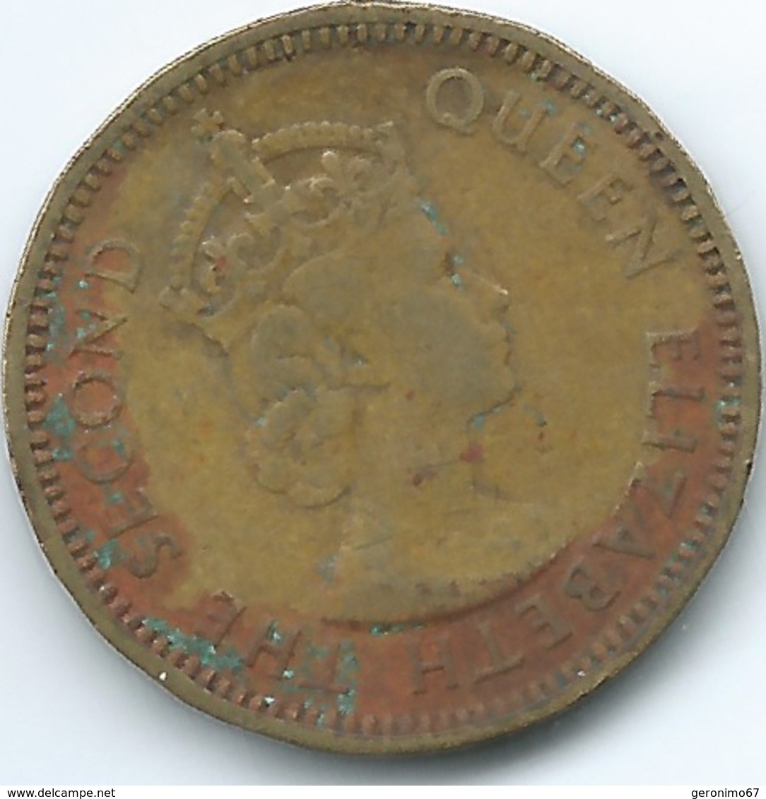 British Honduras - Elizabeth II - 5 Cents - 1971 - KM31 - Colonias