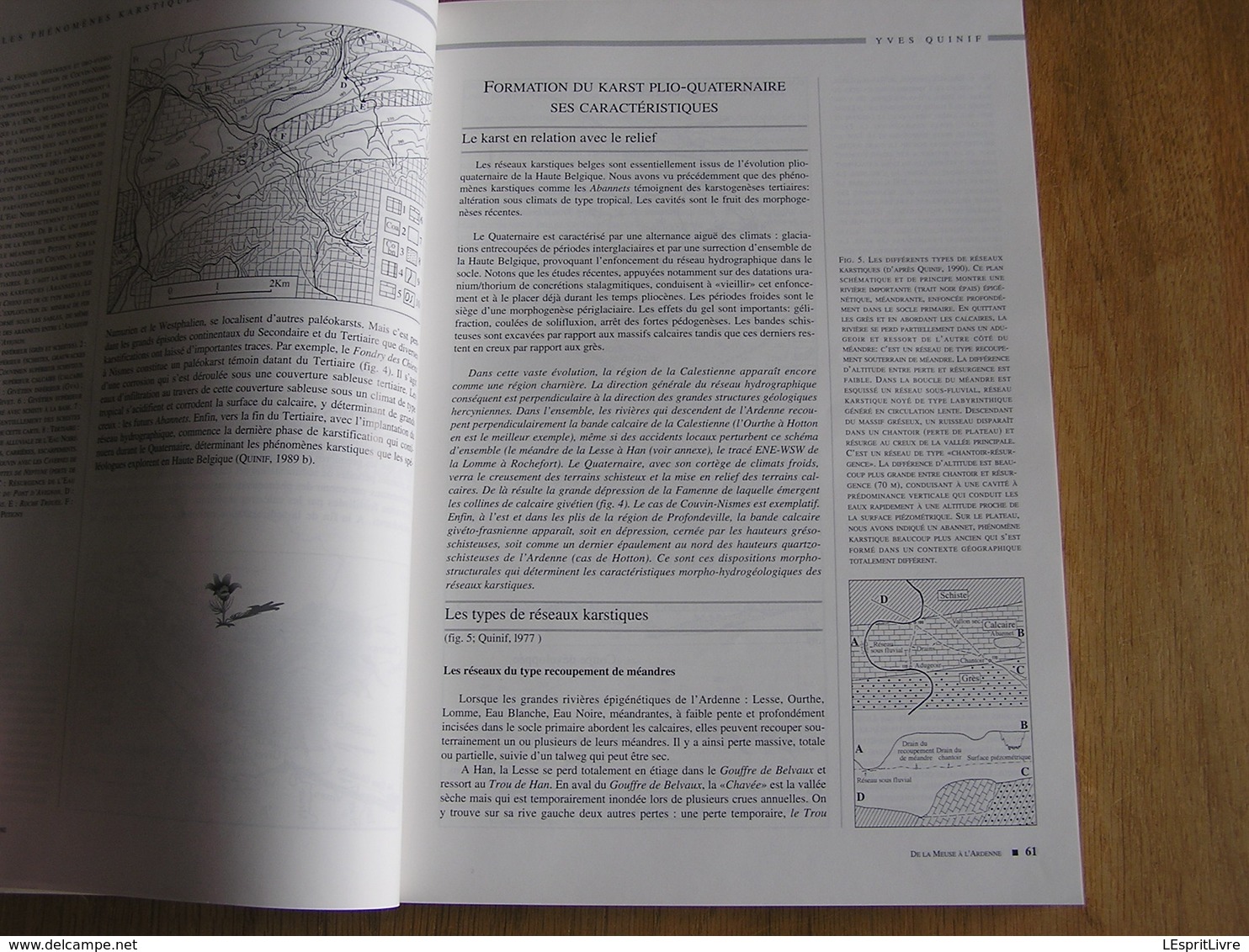 DE LA MEUSE A L ARDENNE N° 16 Régionalisme La Calestienne Wellin Han Grotte Couvin Wancennes Givet Archéologie Minéraux