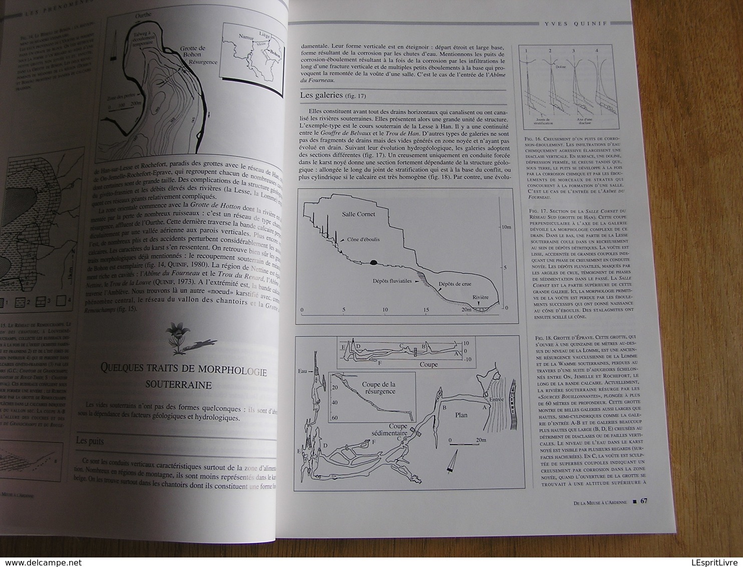 DE LA MEUSE A L ARDENNE N° 16 Régionalisme La Calestienne Wellin Han Grotte Couvin Wancennes Givet Archéologie Minéraux