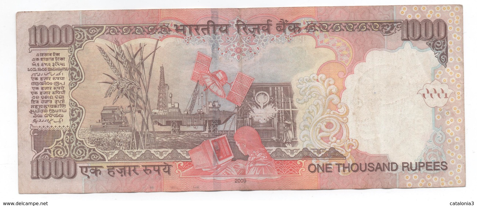 INDIA - 1000 Rupias --- Gandhi --- - India