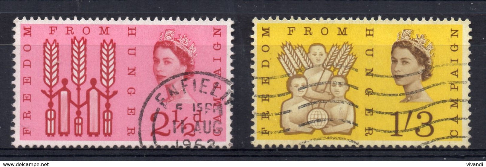 Great Britain - 1963 - Freedom From Hunger - Used - Oblitérés