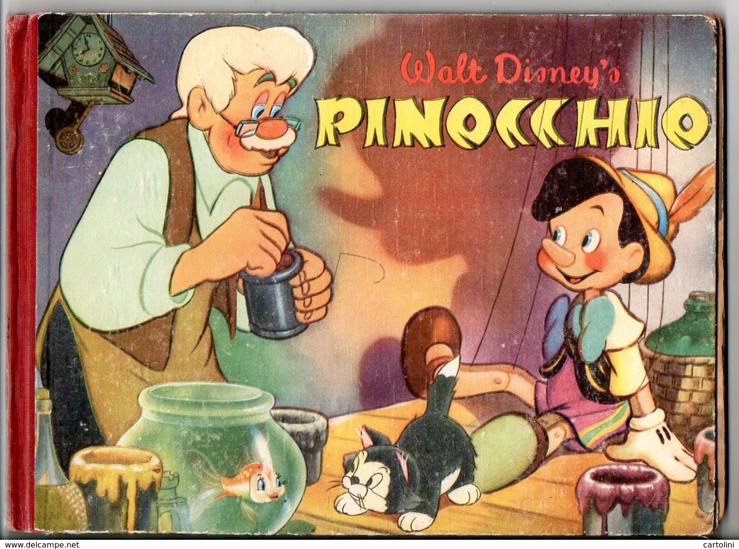 Walt Disney Pinocchio  Album Volledig Complet   Uitg. Weekblad Margriet  26 Blz - Autres & Non Classés