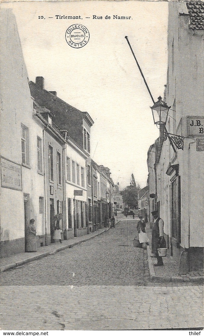 Tirlemont NA19: Rue De Namur 1911 - Tienen