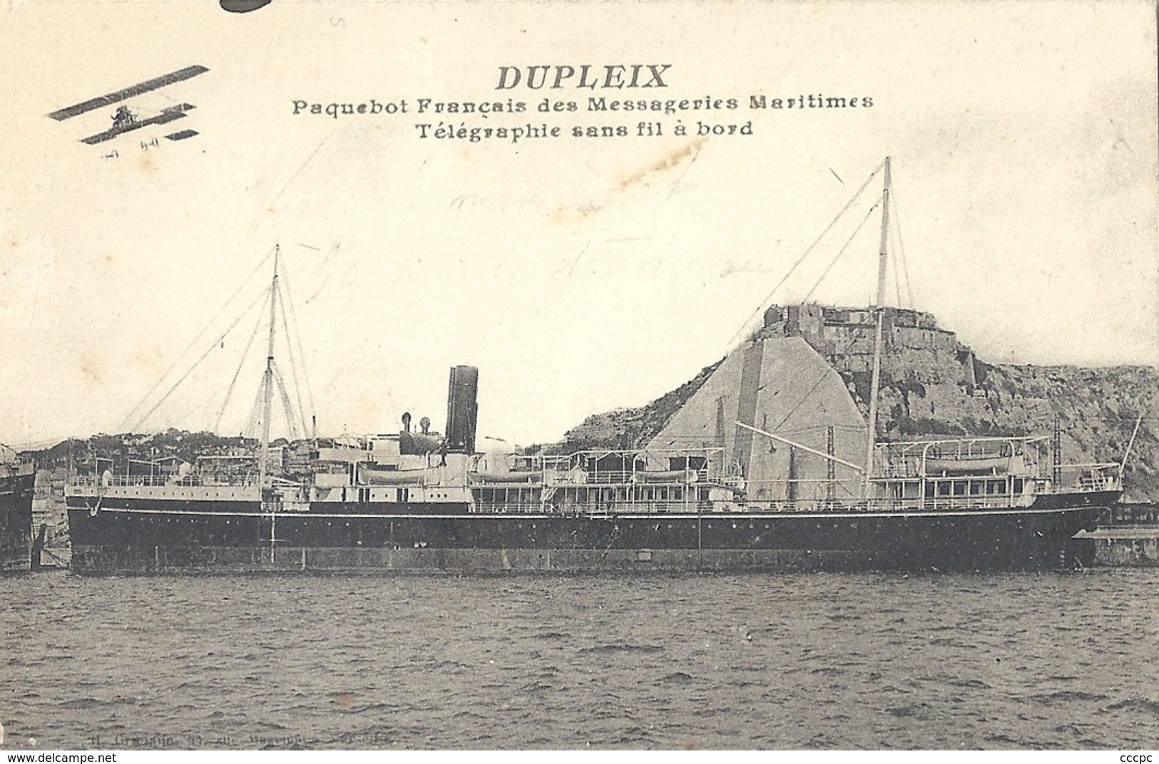 CPA Bateau "Dupleix" - Paquebots