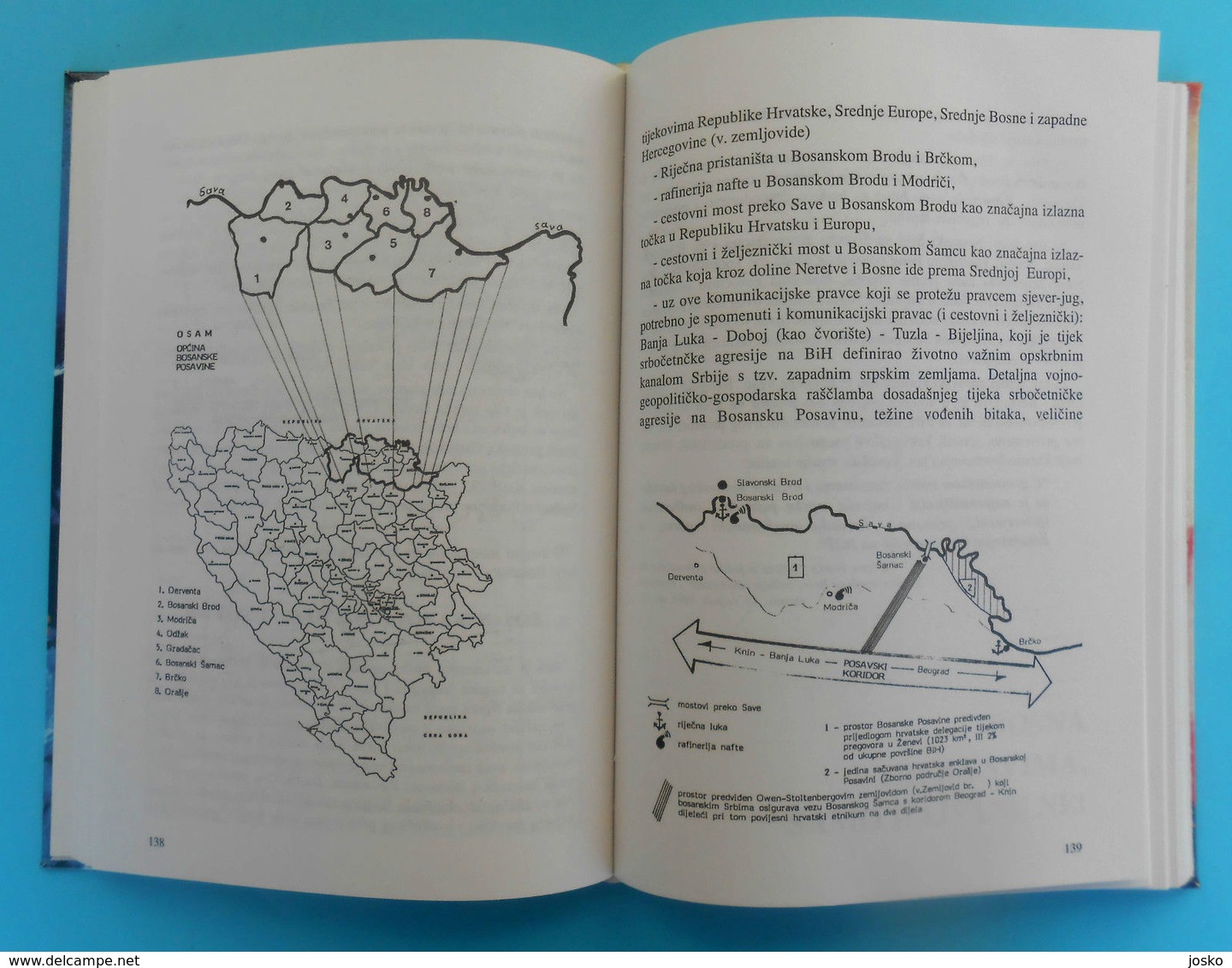 POSAVSKI KORIDOR SMRTI A.Kovacevic BOSNIA WAR CROATIA ARMY HVO Orasje Odzak Derventa Brcko Modrica Brod Kroatien Croatie