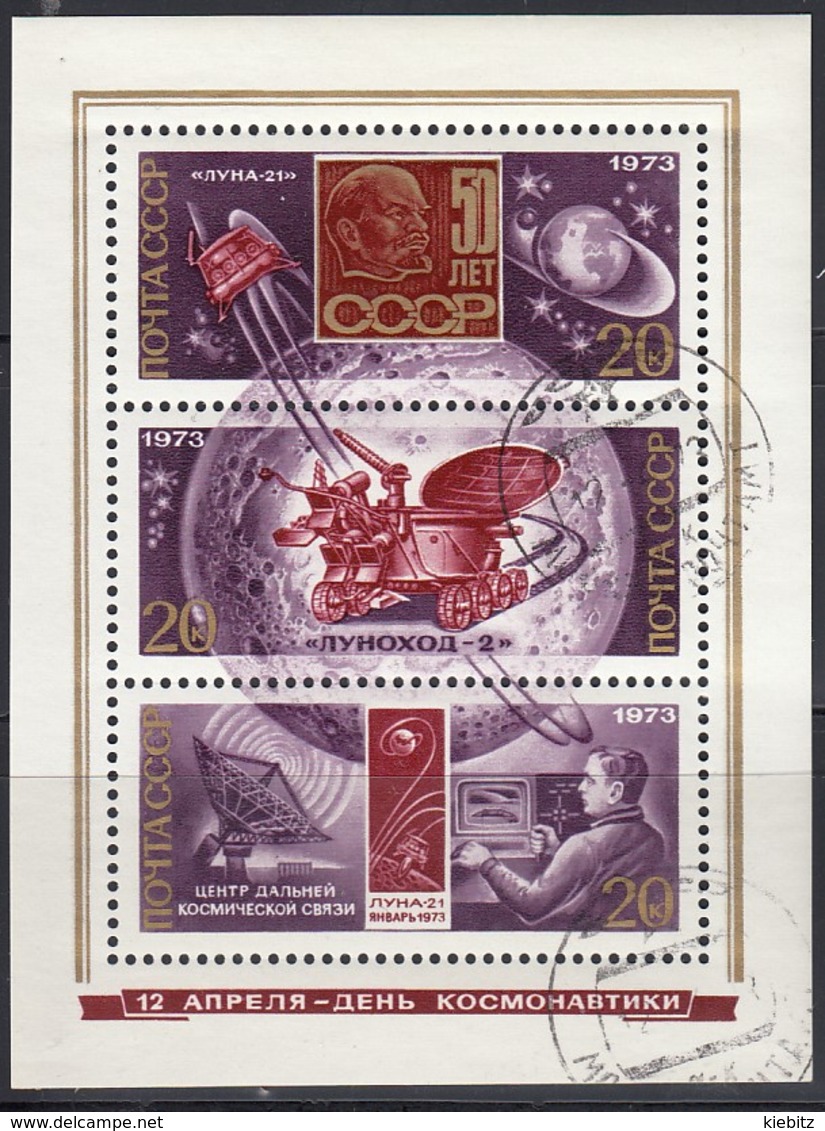 UdSSR 1973 - MiNr: 4112-4114  Block 86  Used - Europa