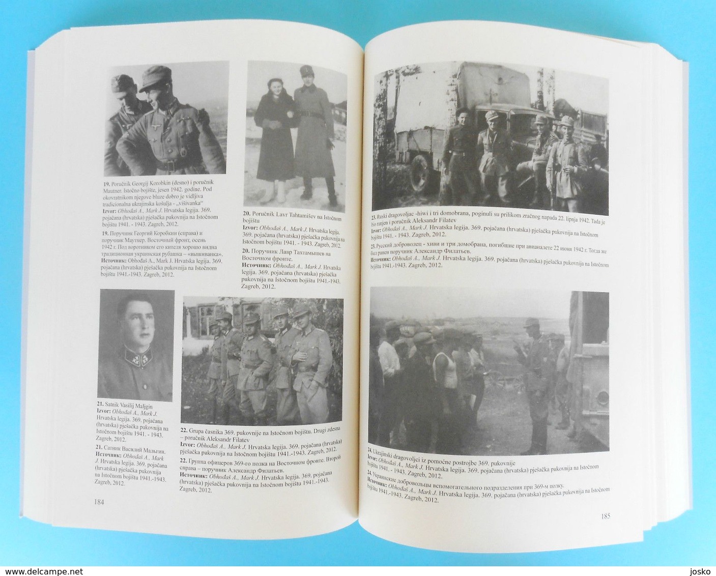 WW2 - RUSSIANS AND UKRAINIANS IN CROATIAN ARMY 1941-1945.* CROATIAN AND RUSSIAN * Mint book Hitler allies Russia Ukraine