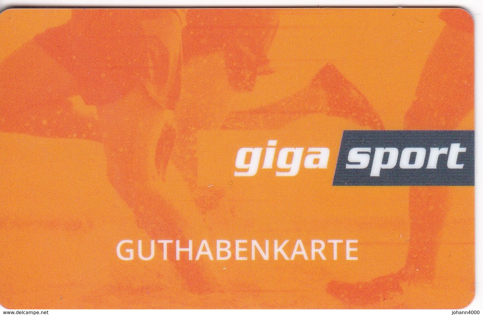 Geschenkkarte Giga Sport  Gift - Gift Cards